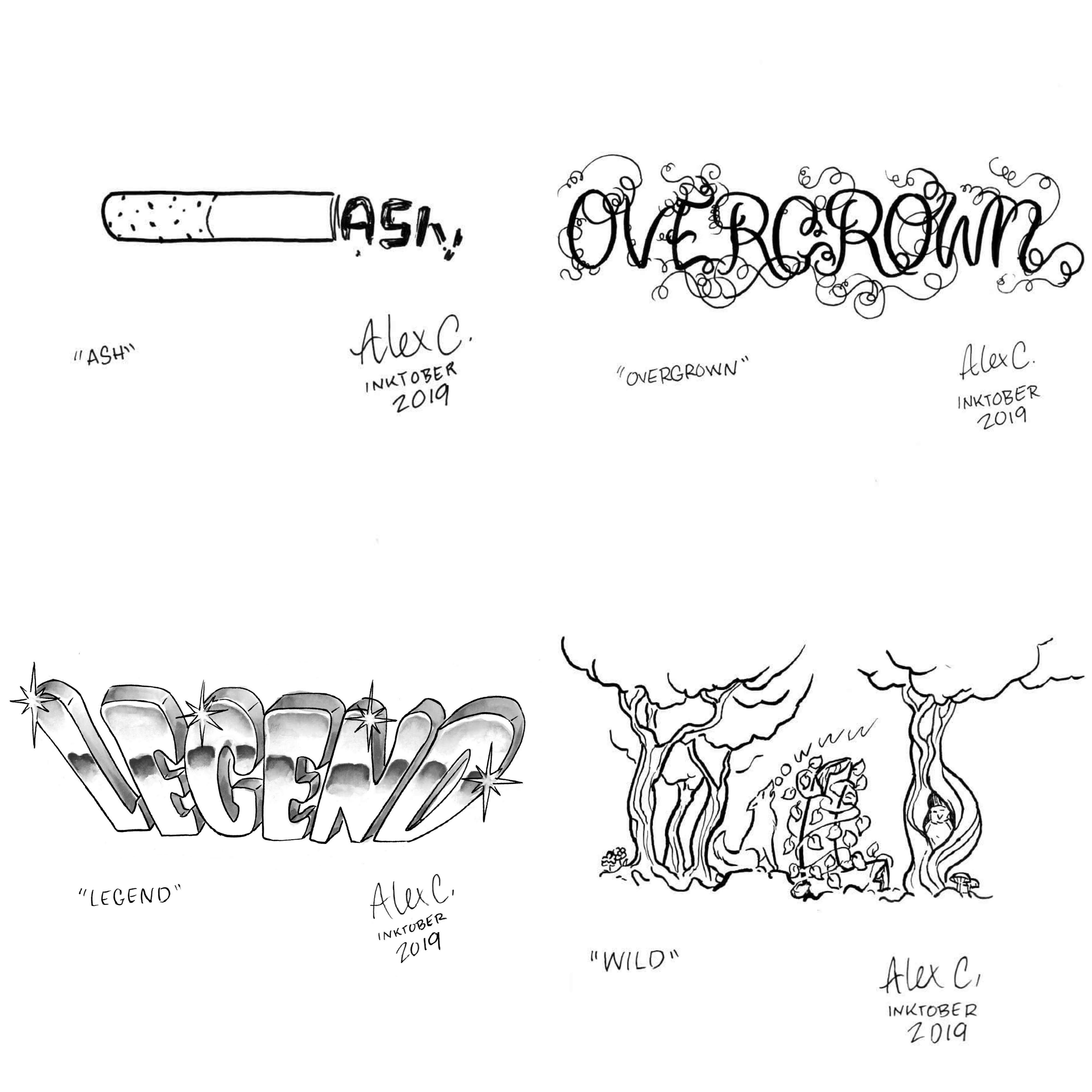 Lettering – Alex L Combs